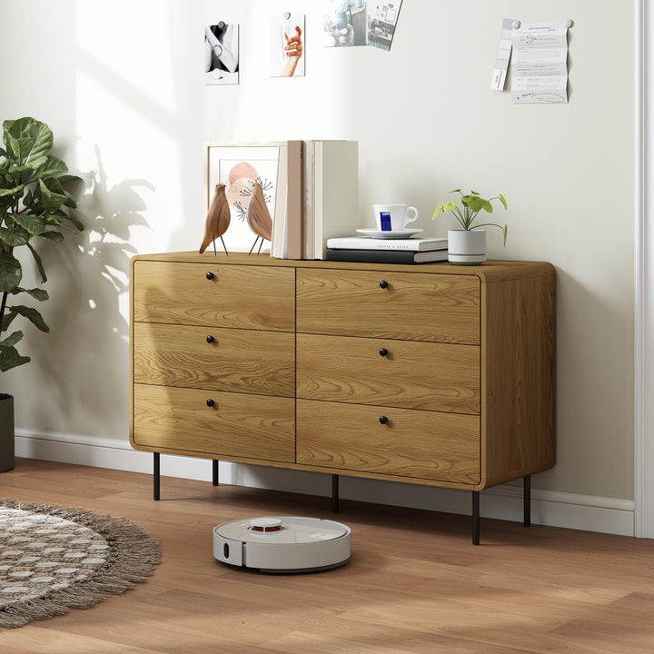 Chest of Drawers, 6 Drawer Dresser