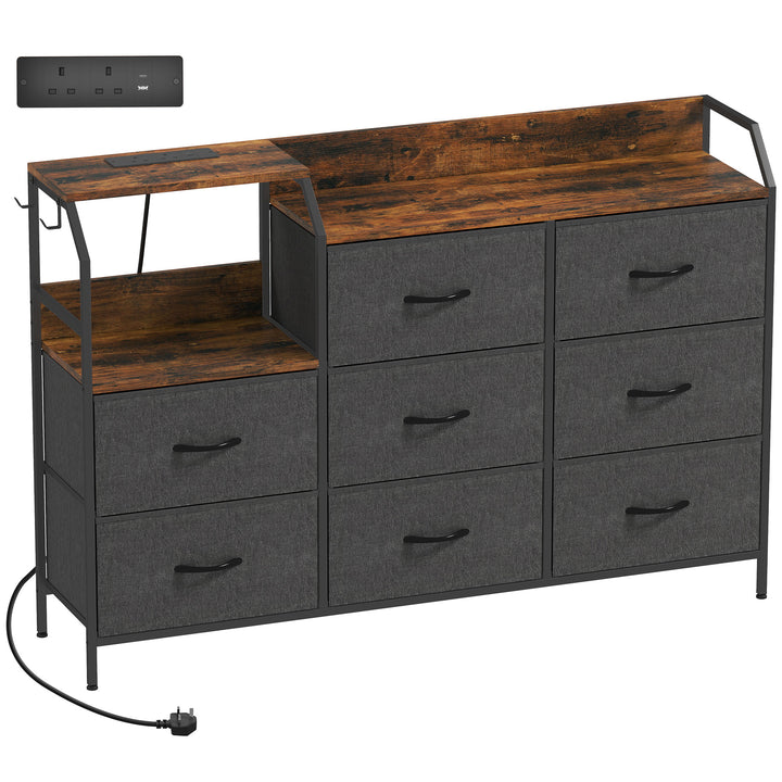 Chest of Eight Drawers, with Charging Station