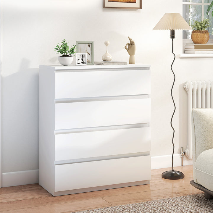 Chest of Four Drawers - White