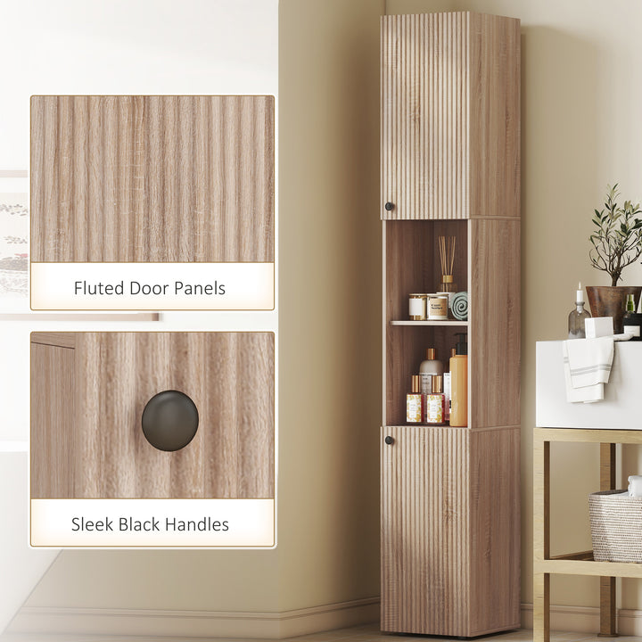 6-Tier Tall Bathroom Cabinet