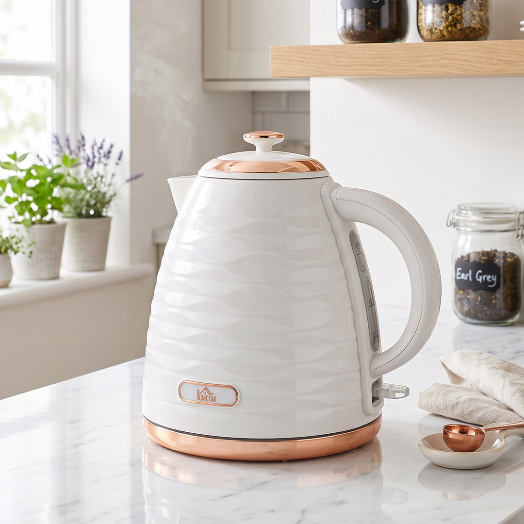 3kW Rapid Boil Honeycomb Kettle - Cream White