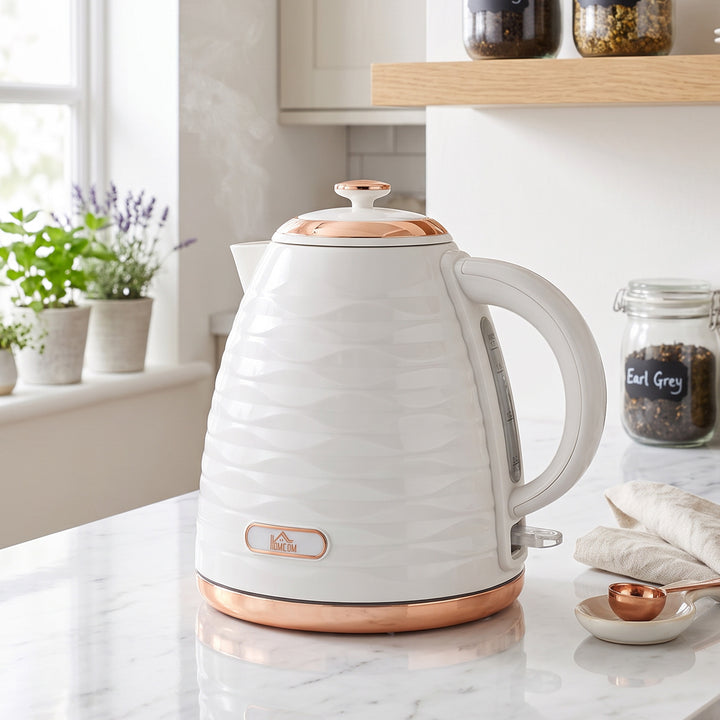 3kW Rapid Boil Honeycomb Kettle - Cream White