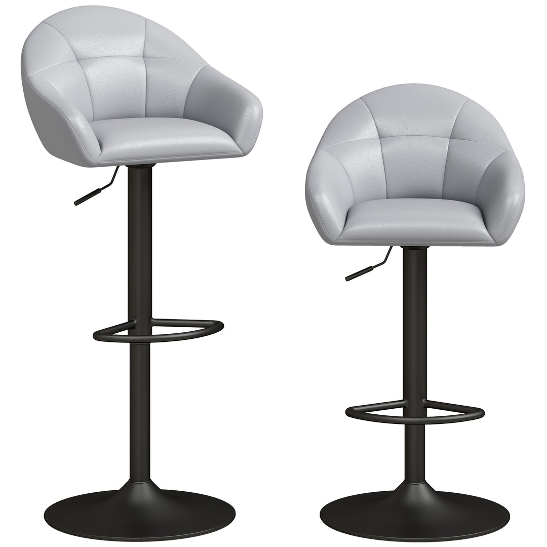 Bar Stools Adjustable Heights Breakfast Bar Stools Backrest Armrests S