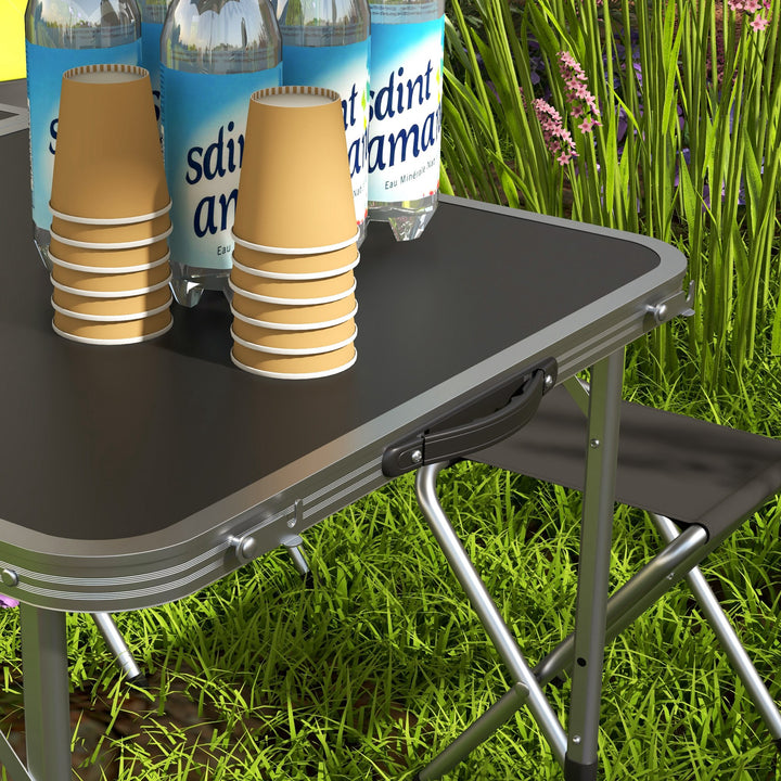 Four-Person Foldable Aluminium Picnic Set