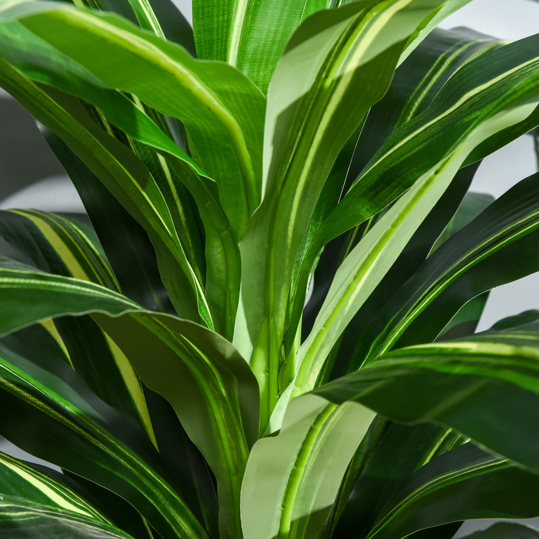 Artificial Plant in Pot, Fake Plant for Home Indoor Decor, 110cm, Green