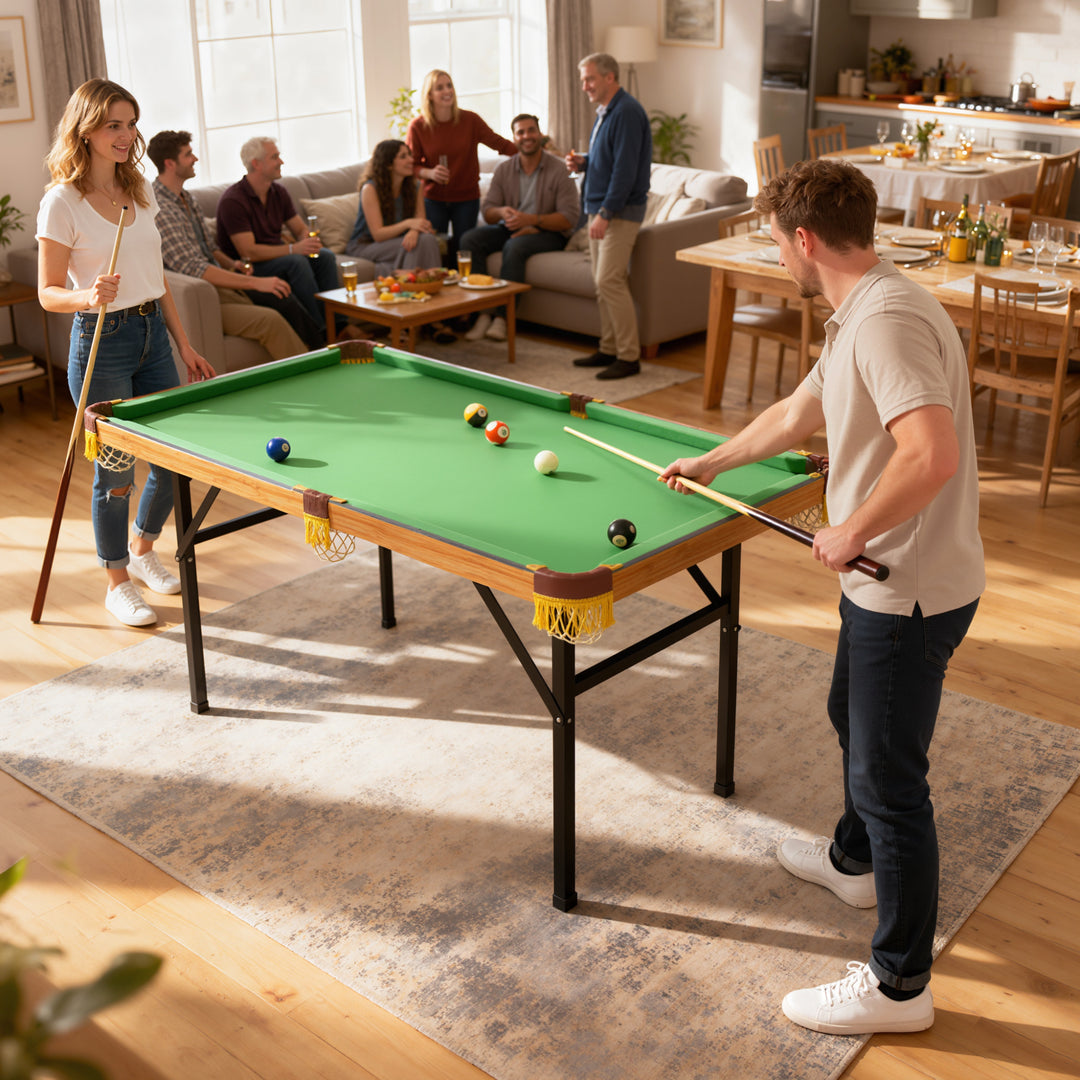 MCL 4FT Mini Folding Pool Billiards Table