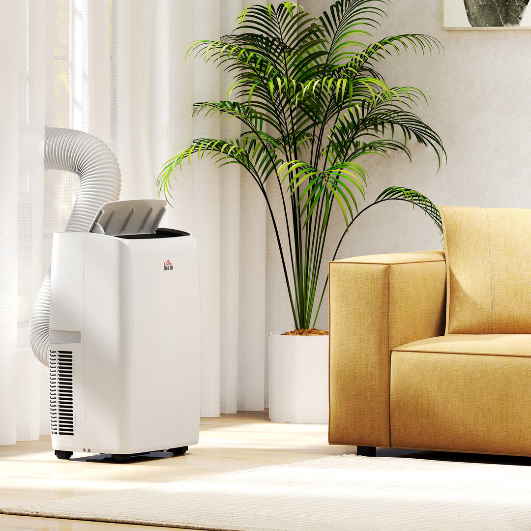14,000 BTU Mobile Air Conditioner, with LED Screen - White