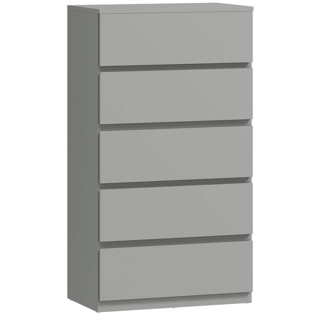 Chest of Drawers, 5-Drawer Storage Cabinets, Modern Dresser, Storage D