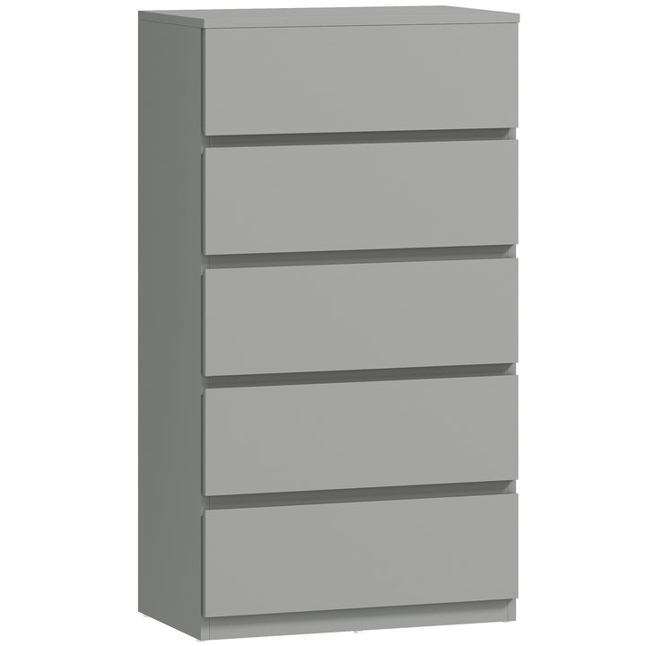 Chest of Drawers, 5-Drawer Storage Cabinets, Modern Dresser, Storage D