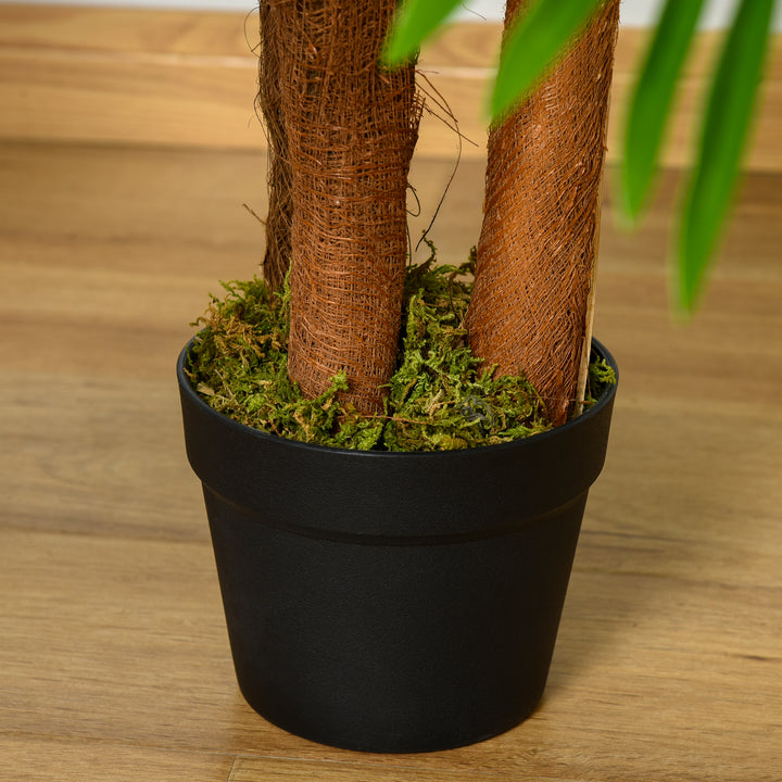 Artificial Plant Bamboo Artificial Tree Height 120 cm with Pot for Home Indoor Decor