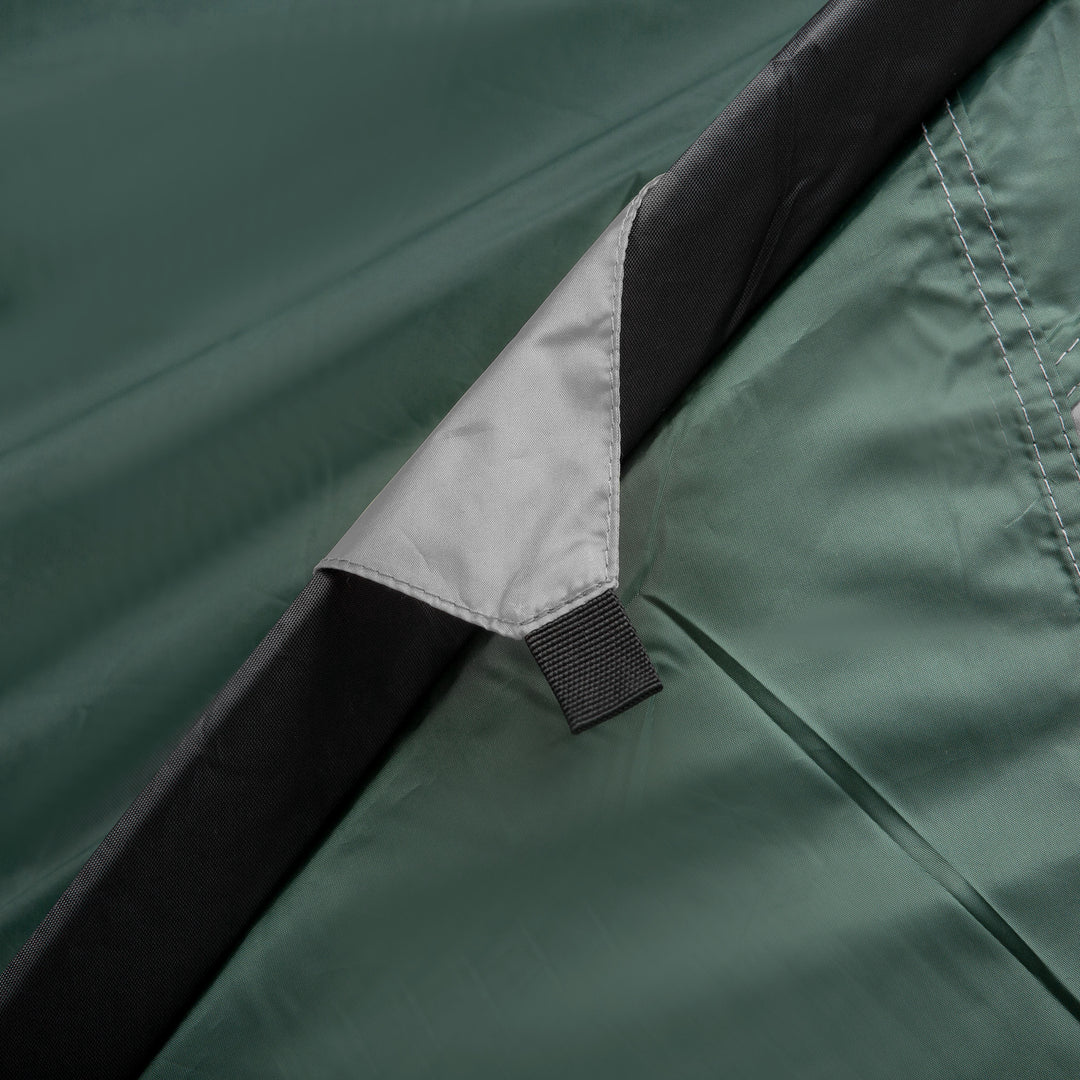 MCL Dome Tent for 3-4 Person Family Tent with Large Windows Waterproof Green