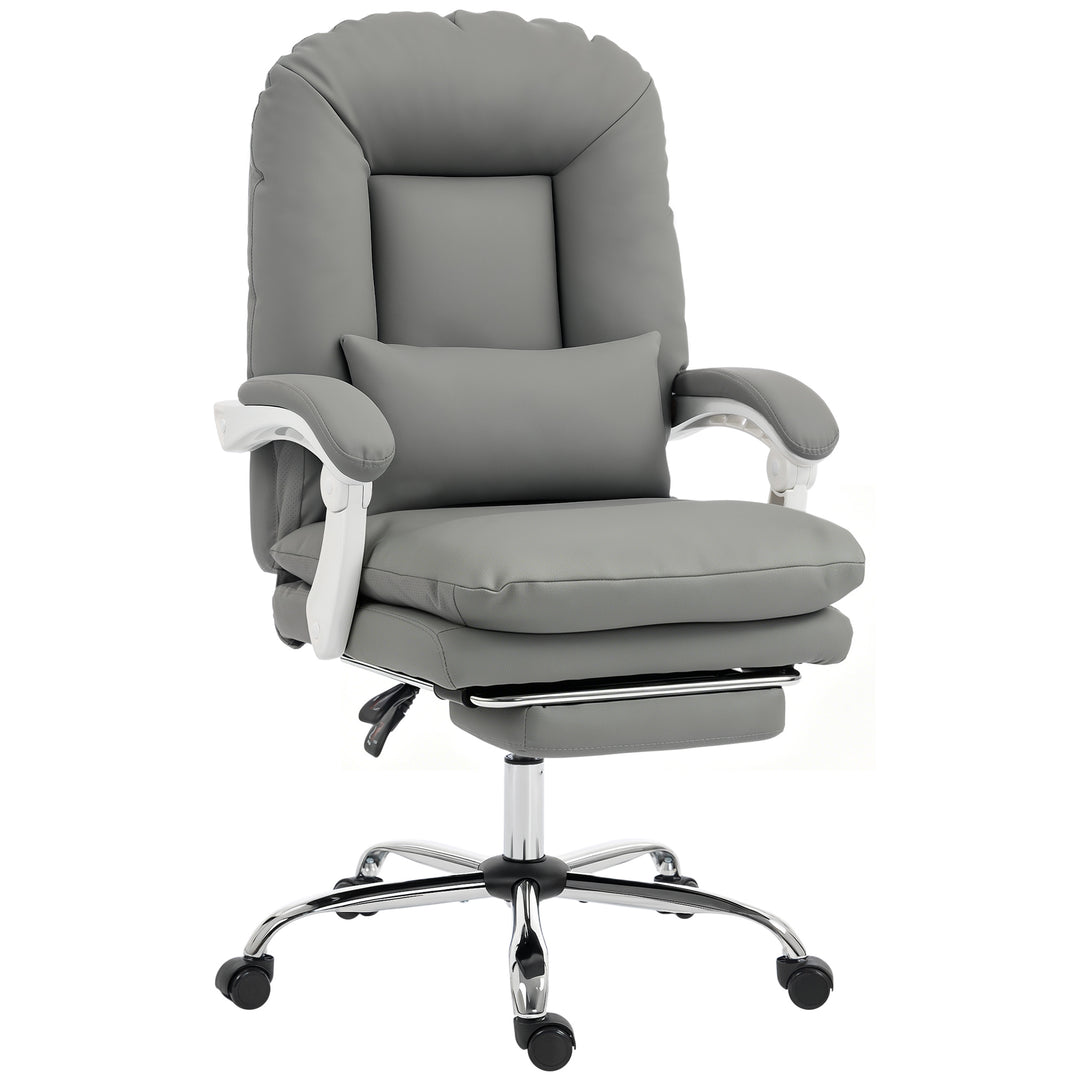 Ergonomic Executive Office Chair, Reclining Desk Chair with Lumbar Sup