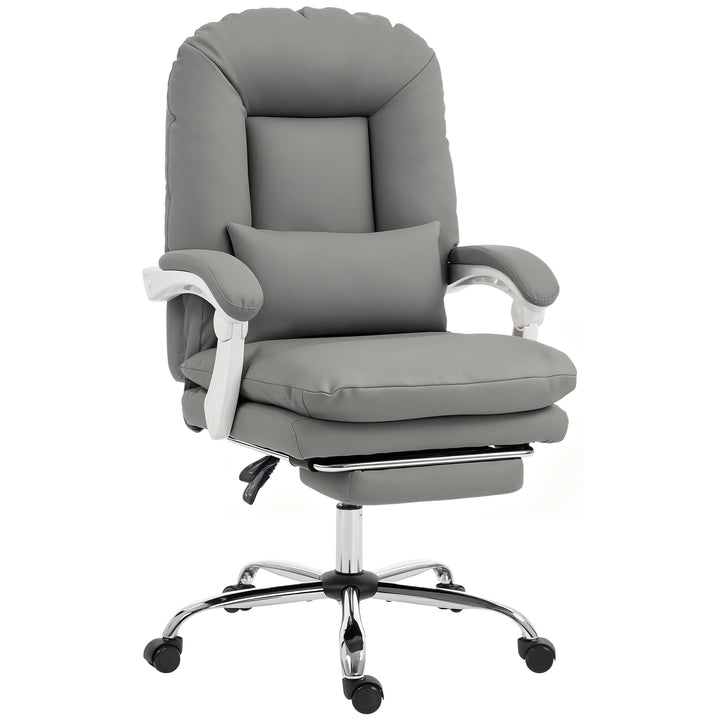 Ergonomic Executive Office Chair, Reclining Desk Chair with Lumbar Sup