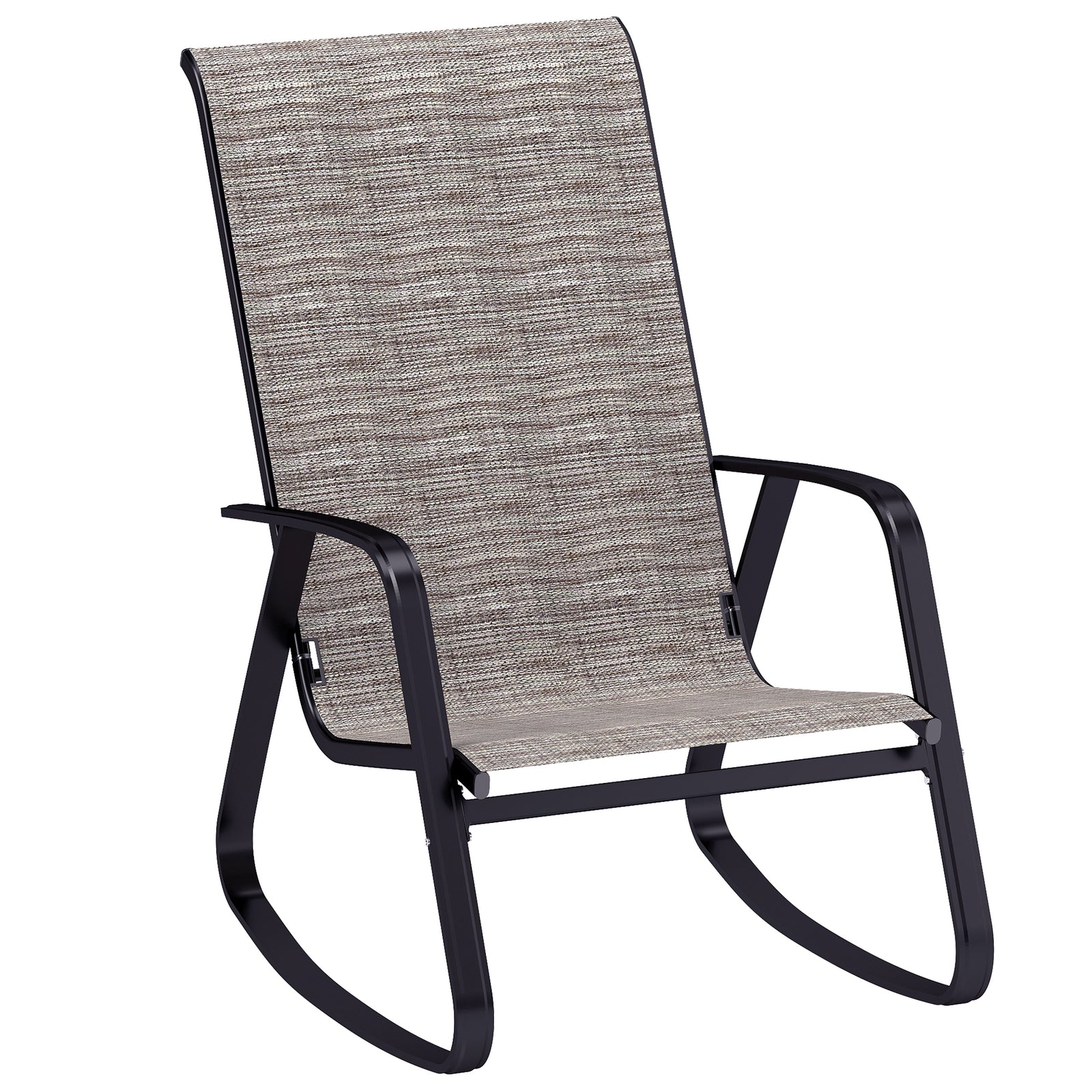 Rocking Garden Chair - Light Brown