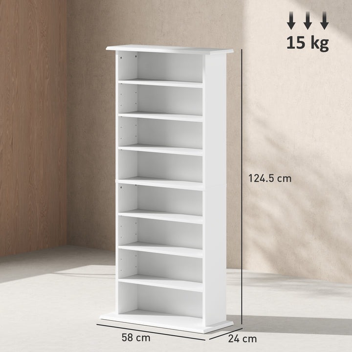 360 CD Storage Unit - White