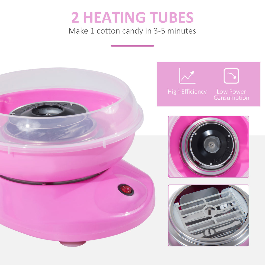 MCL Candy Floss Machine Electric Cotton Candy Maker Gadgetry 450W (Pink)