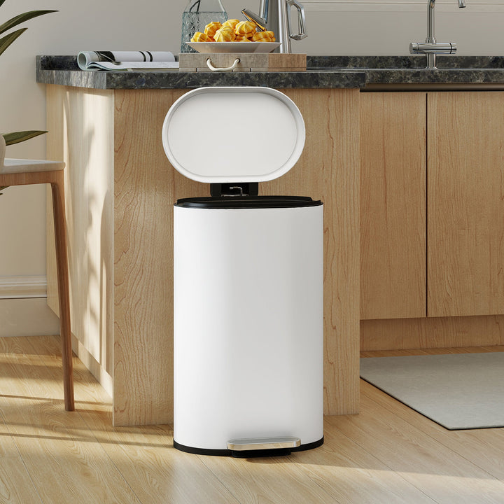 30 L Modern Curved Kitchen Bin
