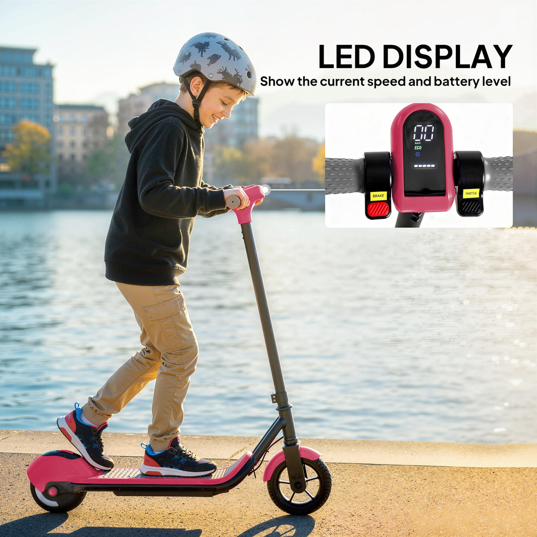 Electric Scooter for Kids, with LED Display