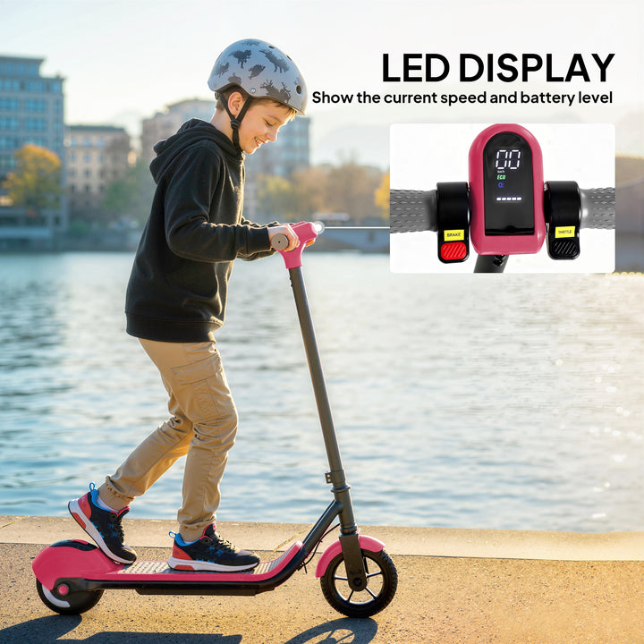 Electric Scooter for Kids, with LED Display