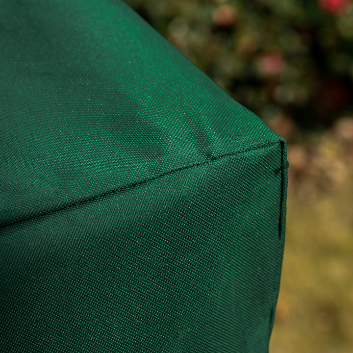 3-Seat Outdoor Garden Swing Chair Protective Cover Water UV Resistant, 240L x 133Wcm, Green