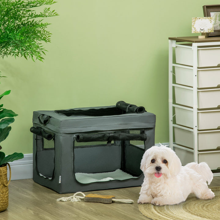 60cm Pet Carrier, with Cushion, for Miniature Dogs