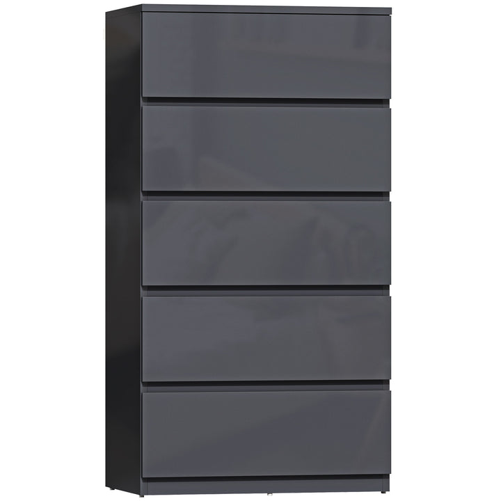 Chest of Drawers, 5-Drawer Storage Cabinets, Modern Dresser, Storage D