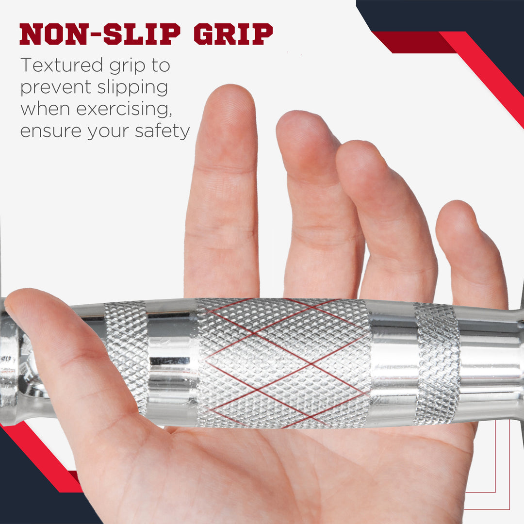 MCL 2x8kg Hex Dumbbell Rubber Weights Sets Hexagonal Gym Fitness Lifting Home