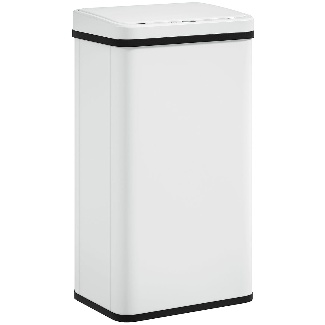 50L Sensor Bin with Soft-Close Lid, Stainless Steel Automatic Touchles