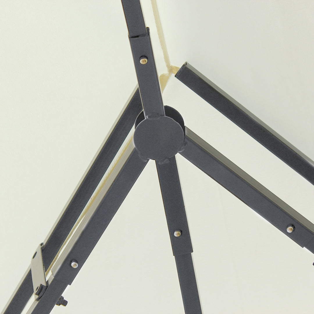 MCL 4x3m Gazebo with Curtains, Double Roof Outdoor Shelter for Garden, Solid Steel Frame, Perfect for Lawn & Deck, Beige