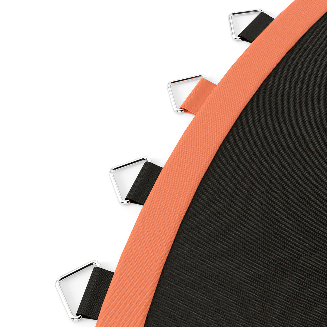 SPORTNOW Trampoline Replacement Mat with Spring Pull Tool, 54 V-Hooks, for 10ft Trampoline using 14cm Springs, Orange
