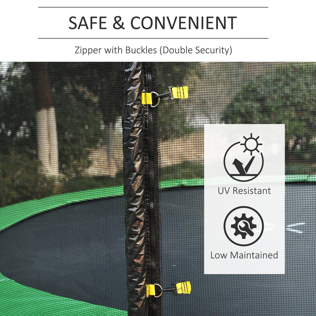 HOMCOM 10ft Replacement Safety Trampoline Net with Enclosure | Aosom UK