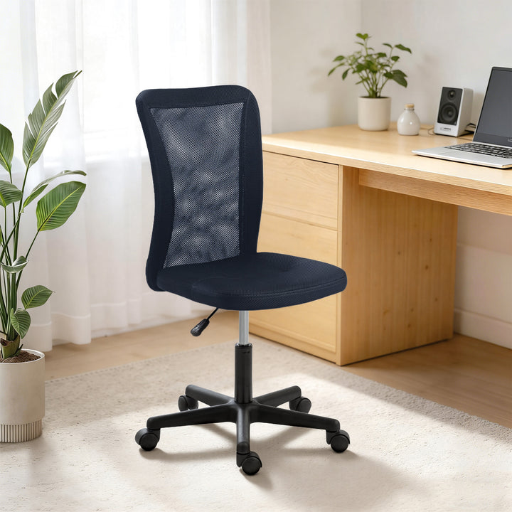 Computer Desk Chair, Mesh Office Chair with Adjustable Height and Swiv