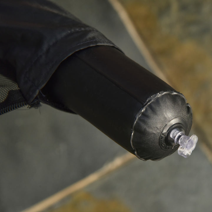 MCL 2.3m Umbrella Table Screen Outdoor Patio Cover Mosquito Insect Net Zipped Door