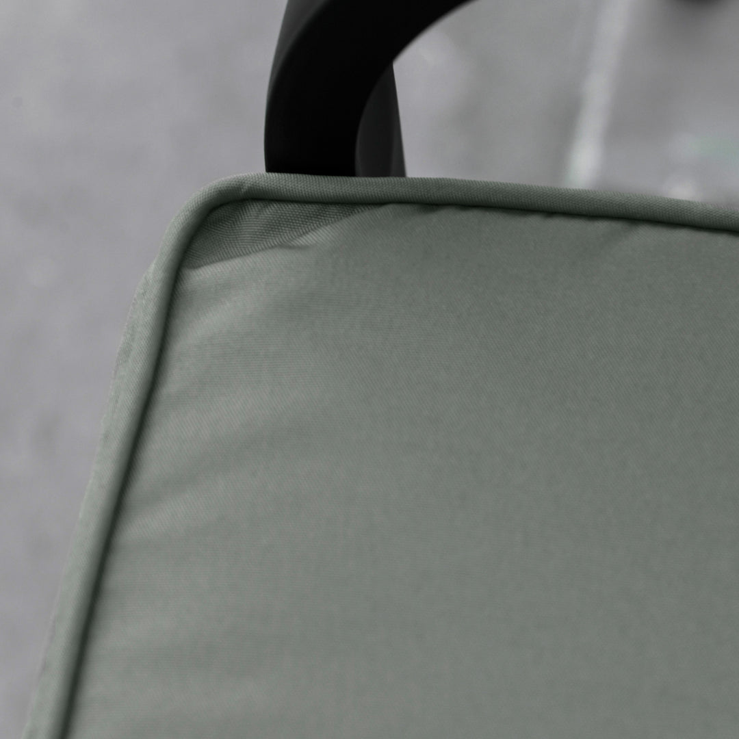 MCL Garden Bench Cushion 2 Seater Loveseat Seat Pad for Patio Swing Furniture for Indoor & Outdoor Use, 120 x 50 x 8 cm, Grey