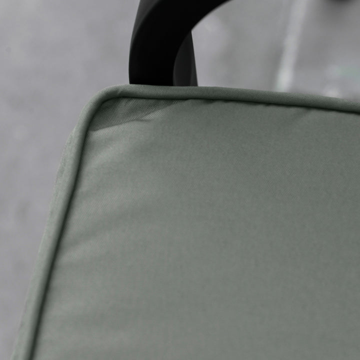 MCL Garden Bench Cushion 2 Seater Loveseat Seat Pad for Patio Swing Furniture for Indoor & Outdoor Use, 120 x 50 x 8 cm, Grey