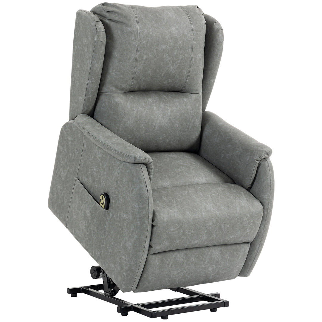Power Lift Recliner Chair, Dual Motor Electric Lift Chair for Elderly 
