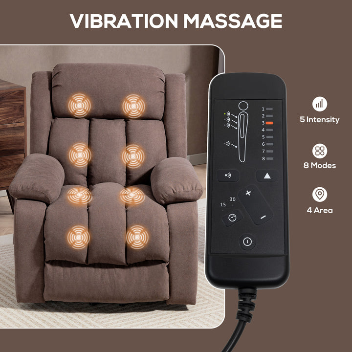 Power Lift Recliner Chair with Vibration Massage, Lift Chair for Elder