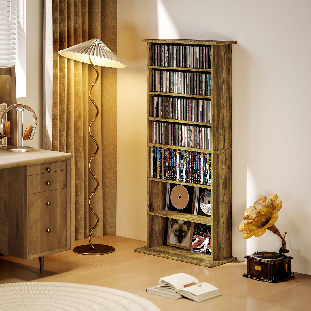 MCL 360 CD Storage Unit - Rustic Brown