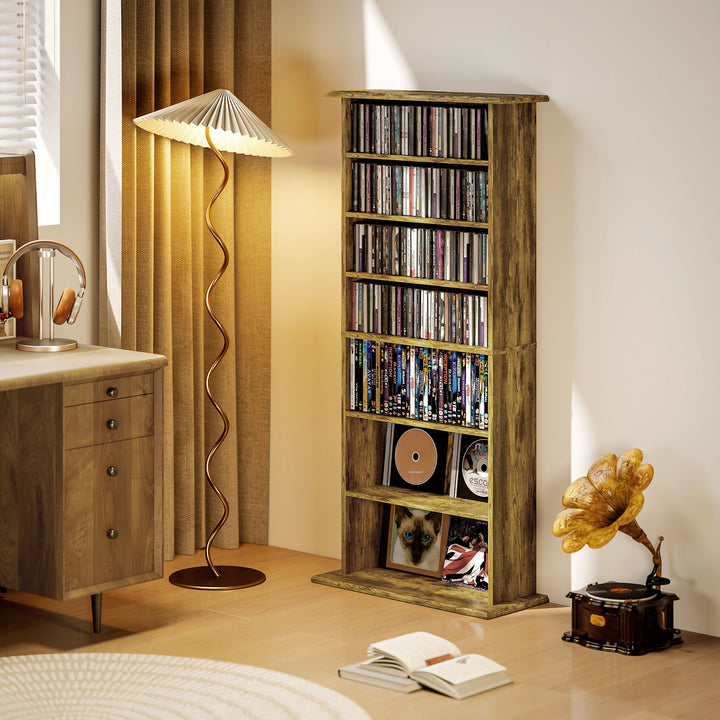 MCL 360 CD Storage Unit - Rustic Brown