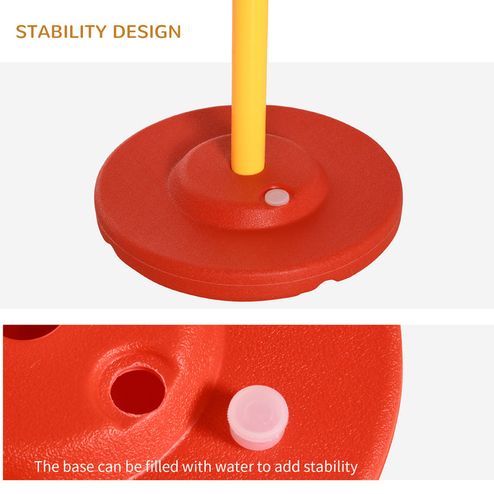 MCL Dog Agility Equipment Training Portable Obstacle for Pet w/Adjustable Hurdles, Jumping Ring, Weave Poles