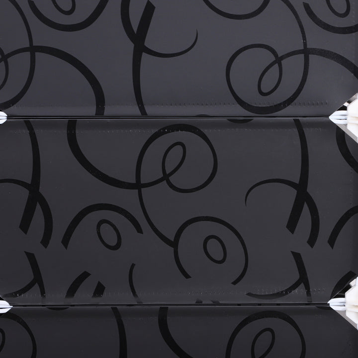 MCL 16 Cube Shoe Rack, 2 x 8 Tier Shoe Storage Cabinet, Modular Plastic Shelves for Bedroom, Living Room and Entryway, Space Saving Footwear Organizer, 32 Pairs, White and Black