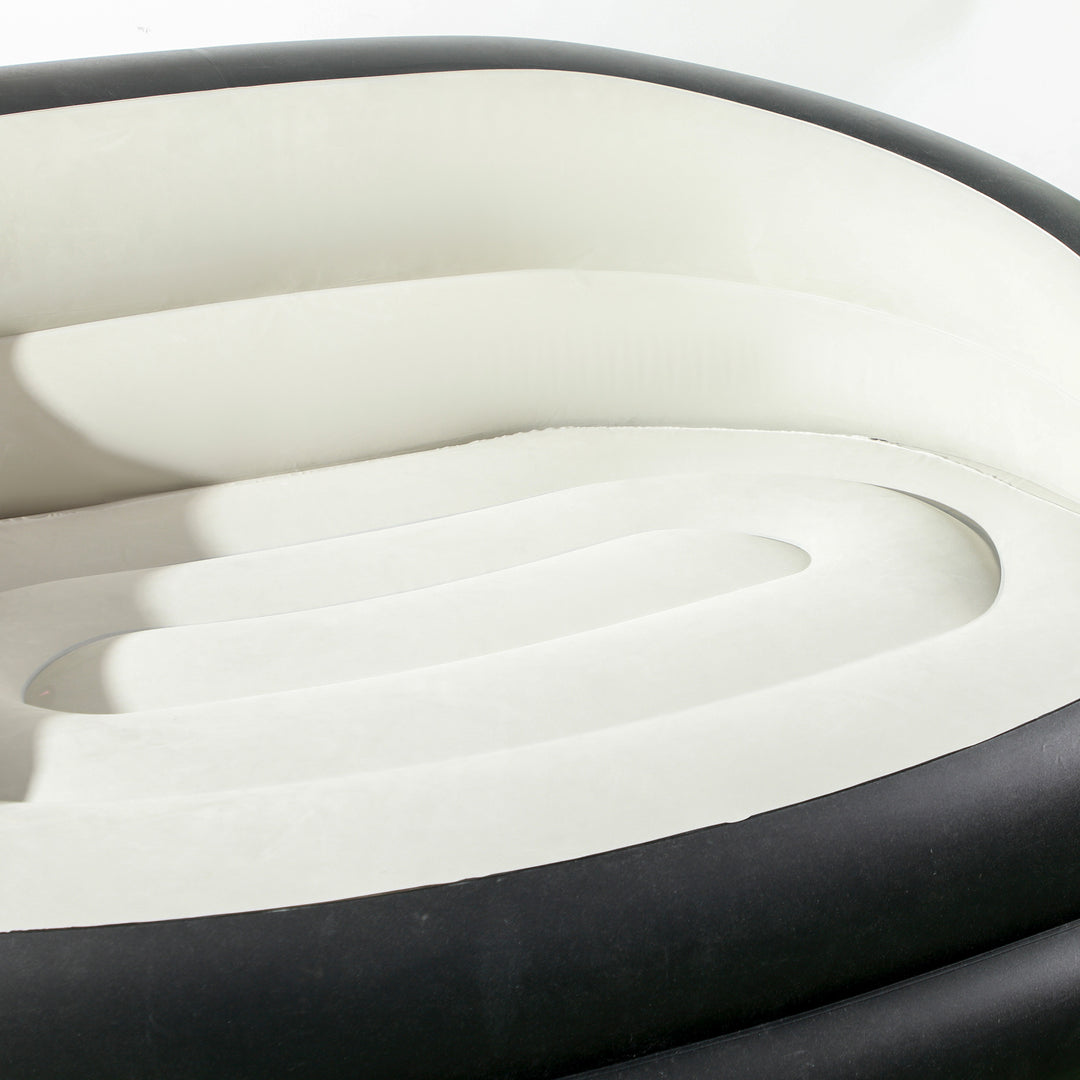 Double Inflatable Seat - Grey/Black