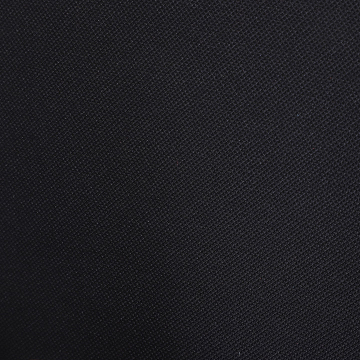 MCL Foldable Sun Lounger with 5-Position Adjustable Backrest, Outdoor Portable Recliner Chaise Lounge Chair with Breathable Mesh Fabric, Black