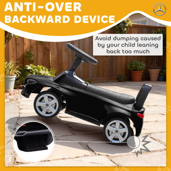 Official Mercedes-Benz Ride On Car, Foot to Floor Sliding Walker with 