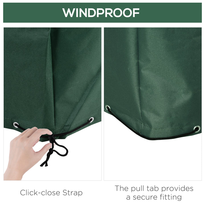 MCL 255x142cm Outdoor Garden Rattan Furniture Protective Cover Water UV Resistant