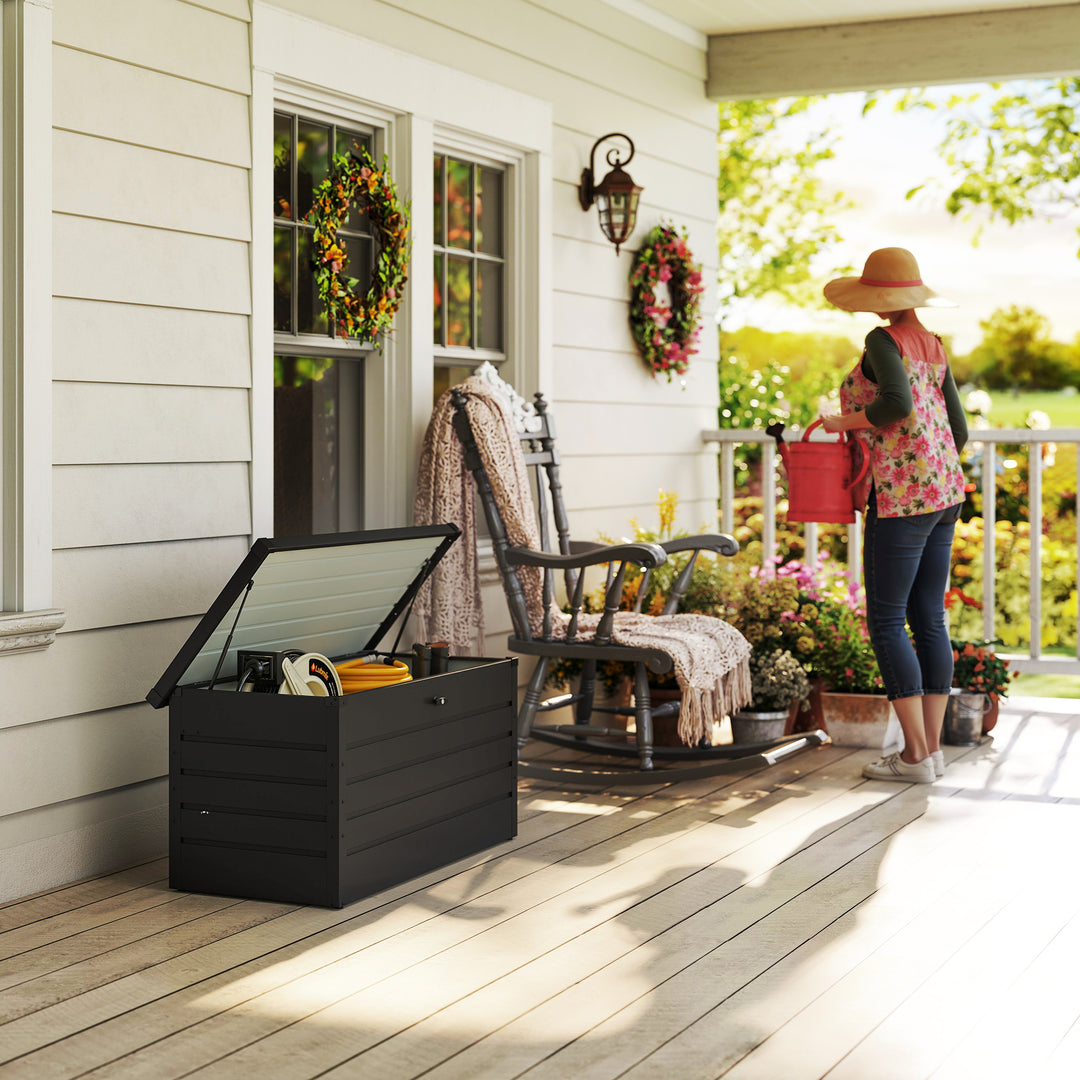 311L Galvanised Steel Garden Storage Box