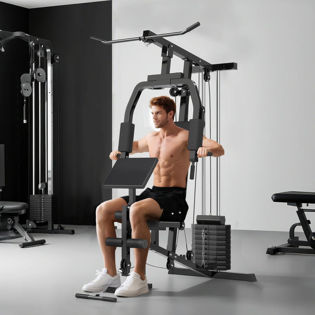 Multi Gym Equipment, 45KG Weight Stack, Chest Press, Butterfly Press - view 2