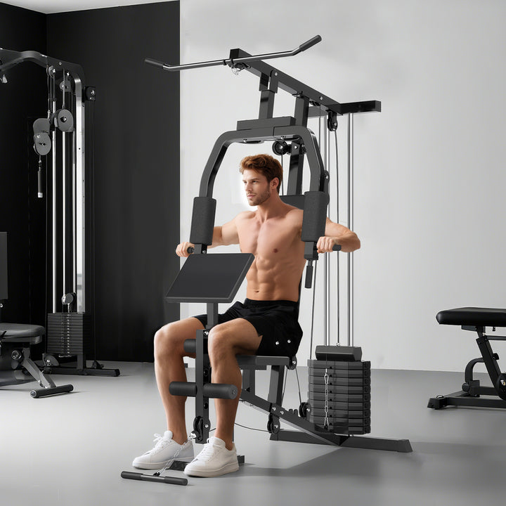 Multi Gym Equipment, 45KG Weight Stack, Chest Press, Butterfly Press - view 2