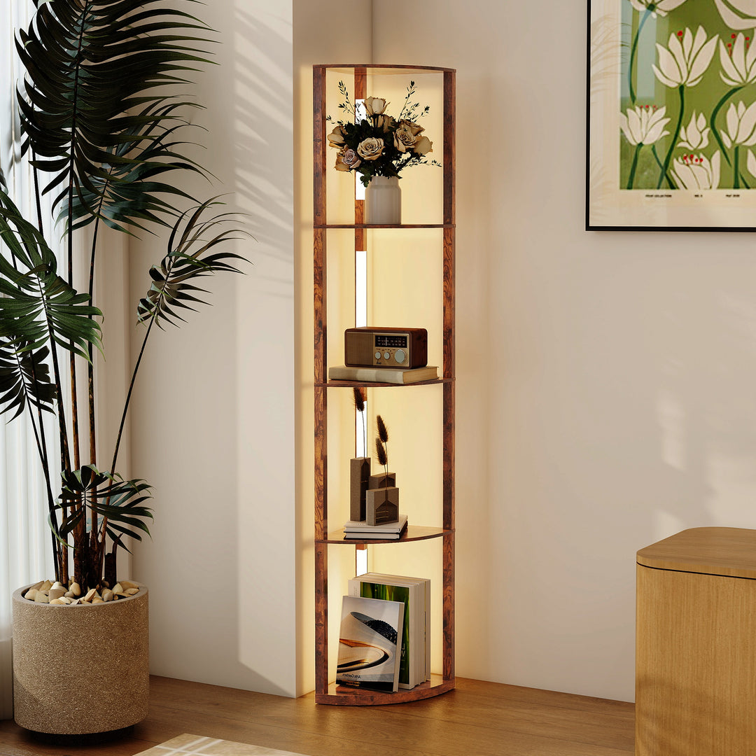 MCL Three-Tier Corner Floor Lamp