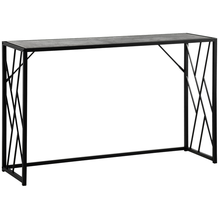 HOMCOM 120cm Hallway Console Table, Industrial